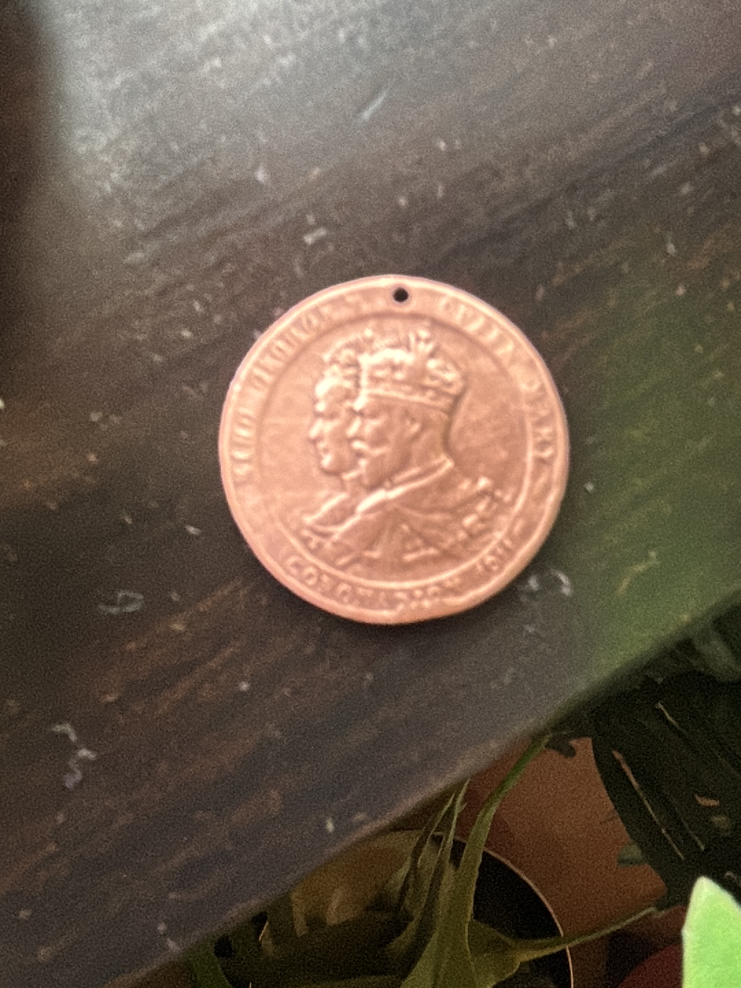 Bronze commemorative medal of King George VI and Queen Elizabeth Royal Visit to Canada