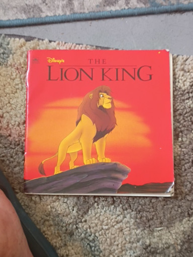 Disney's The Lion King Golden Look-Look Book, published by Golden Books