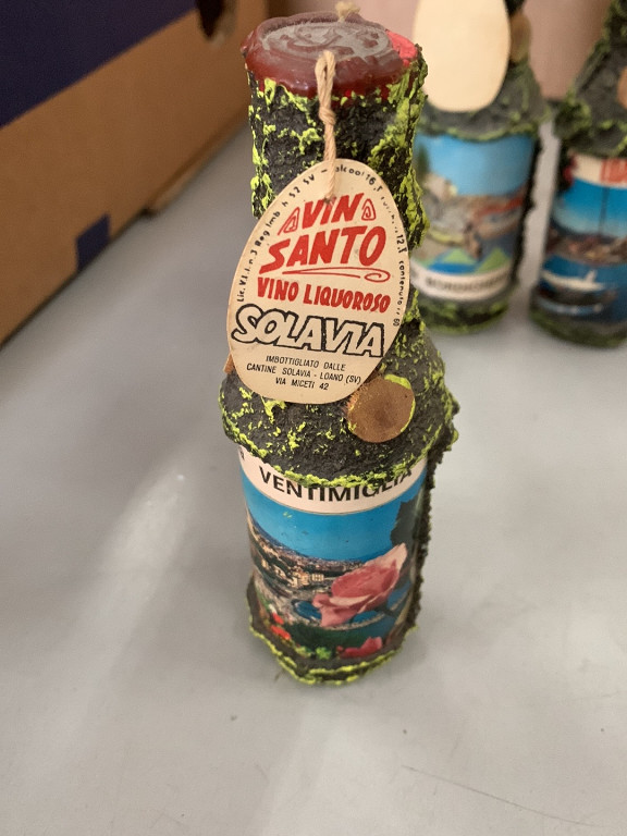 Bouteille de vin liquoreux 'Vino Santo' de Solavia