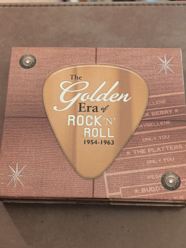 CD box set titled 'The Golden Era of Rock 'N' Roll 1954-1963' by Various Artists