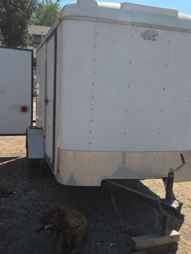 Enclosed cargo trailer manufactured by Continental Cargo