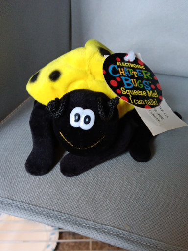 Electronic Chirpers Bugs plush toy titled 'Buzzy the Bee' by Special Effects