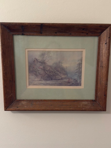Framed print titled 'Appalachian Spring' by Ben Hampton