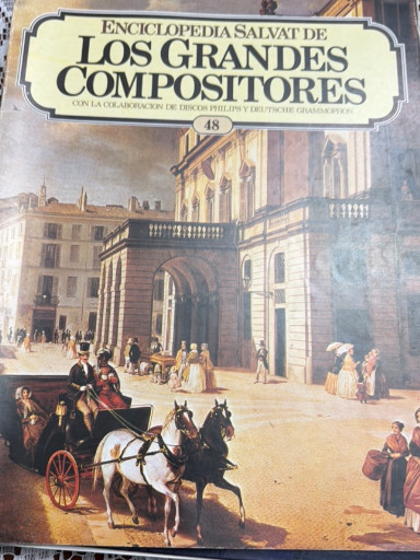 Fascículo número 48 de la 'Enciclopedia Salvat de los Grandes Compositores'