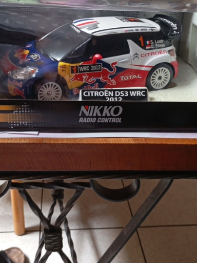Nikko radio-controlled model van Citroën DS3 WRC 'Loeb-Elena - Rally d'Alsace 2012'