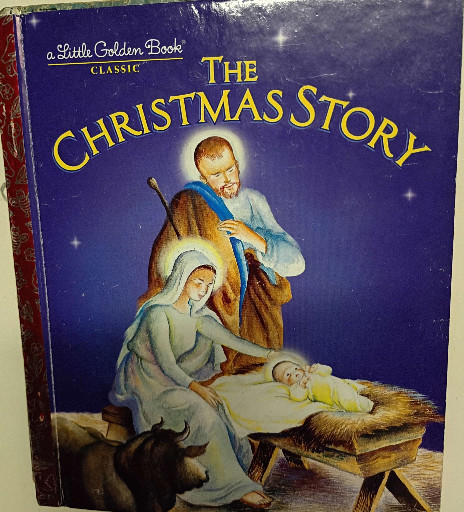 Little Golden Book titled 'The Christmas Story'