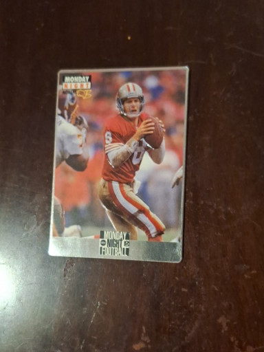 1994 Action Packed Prototypes Monday Night Football insert card #MNF942 featuring Steve Young