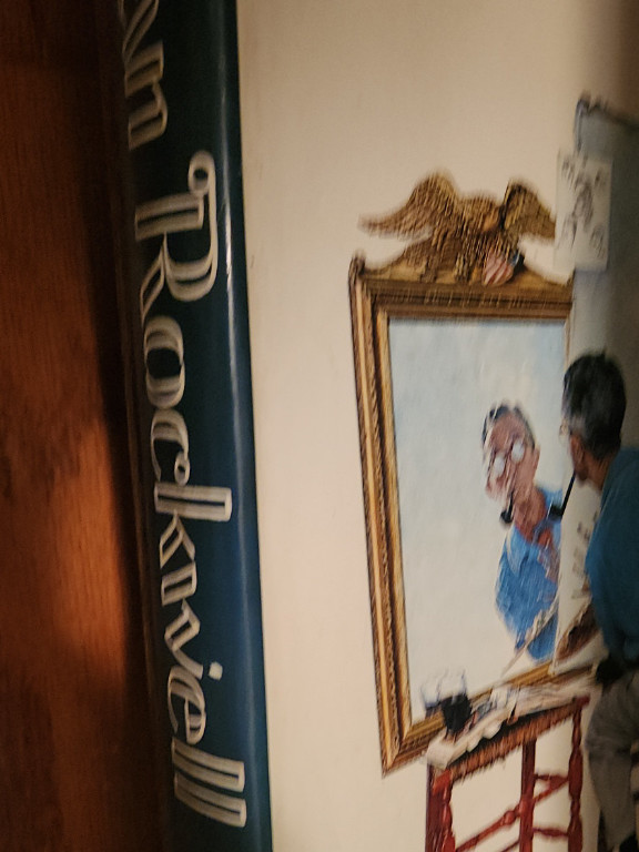 Book titled 'Norman Rockwell: Artist and Illustrator' published by Harry N. Abrams