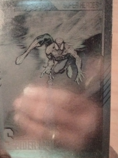 1991 Impel Marvel Universe Series 2 hologram trading card 'Spider-Man' #H-1
