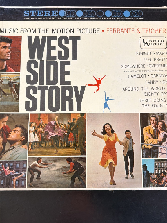 Vinyl LP soundtrack album 'Music From The Motion Picture West Side Story' by Ferrante & Teicher