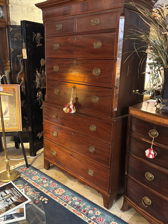 Mahogany chest-on-chest 
Excellent Condition