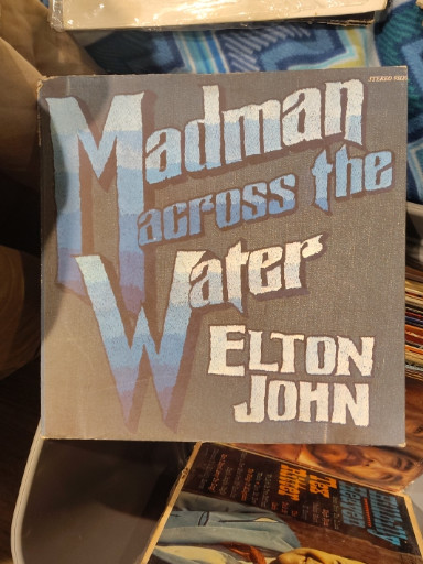Vinyl LP album 'Madman Across the Water' by Elton John