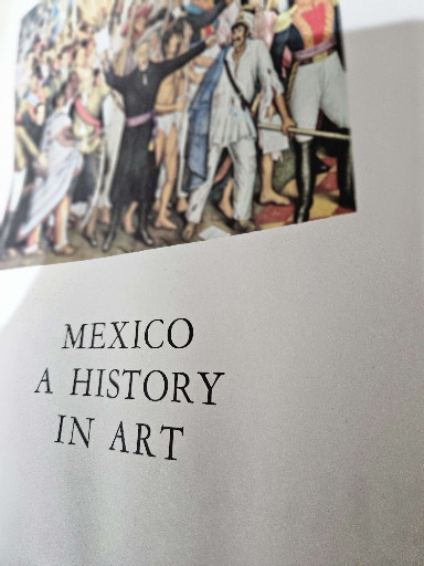 Book titled 'Mexico: A History in Art'