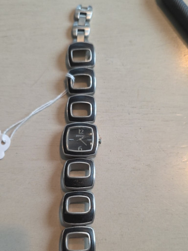 Stainless steel and resin ladies watch by Fossil