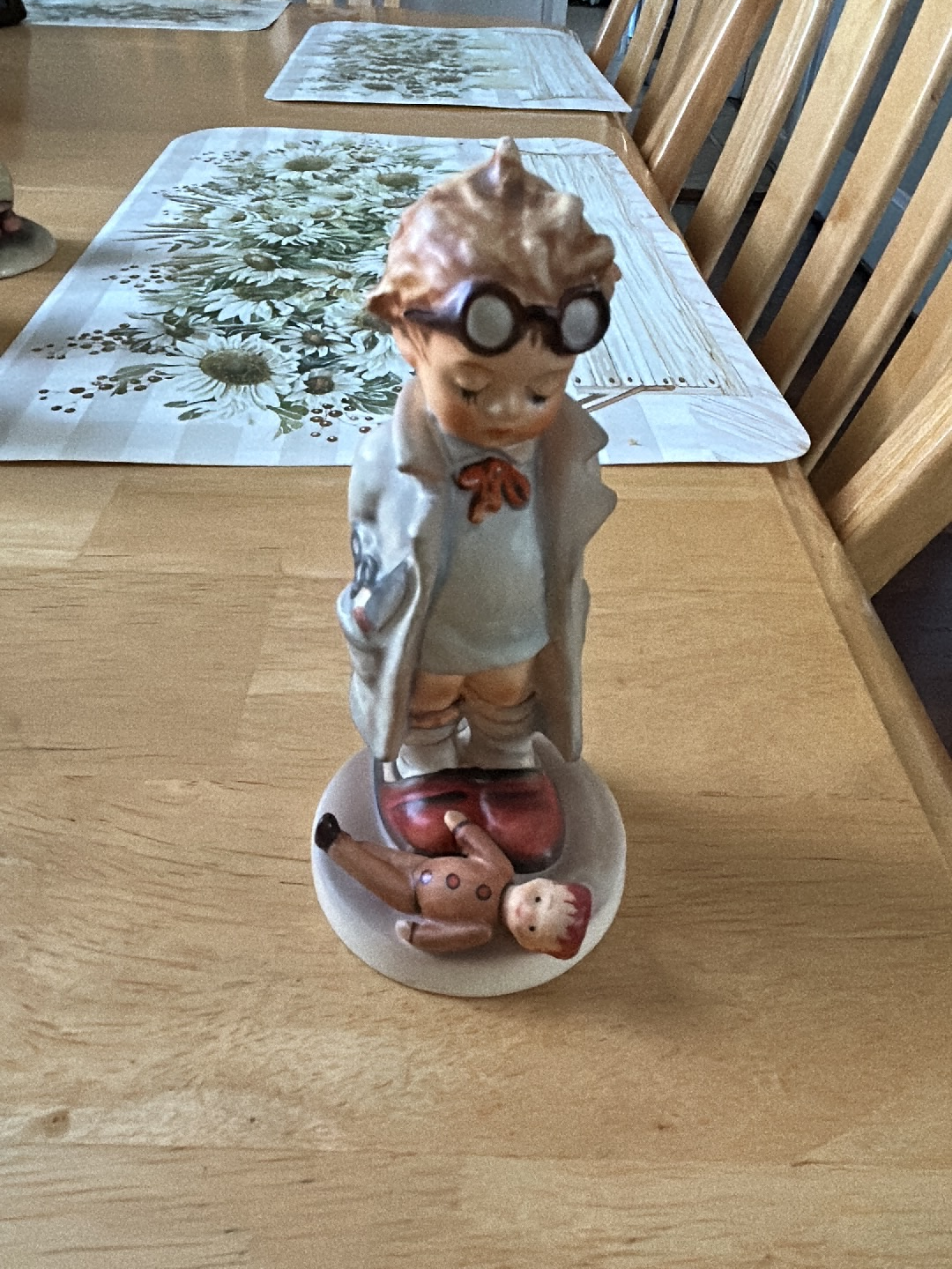 Porcelain figurine titled 'Doctor' by Goebel Hummel