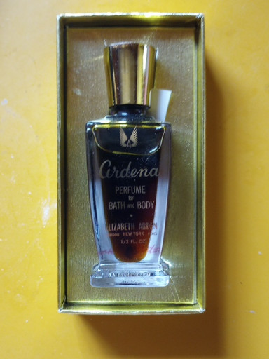 Vintage Elizabeth Arden 'Ordena Perfume Bath and Body' essence in original presentation box