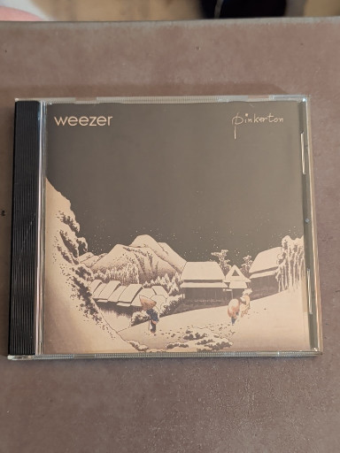 Music CD titled 'Pinkerton' by Weezer