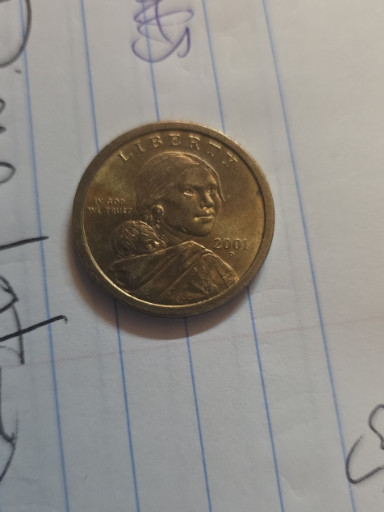2000-P Sacagawea Dollar coin