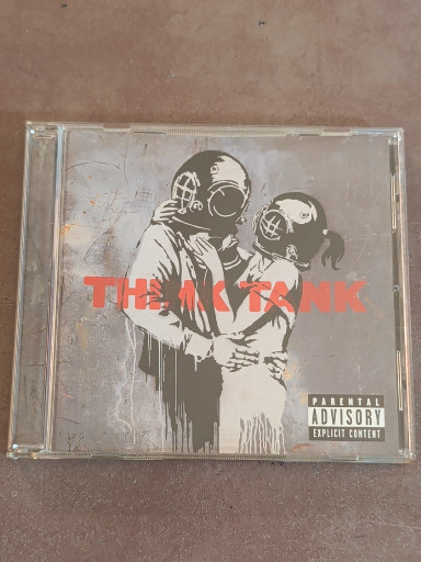 CD album 'Think Tank' by Blur featuring Banksy artwork