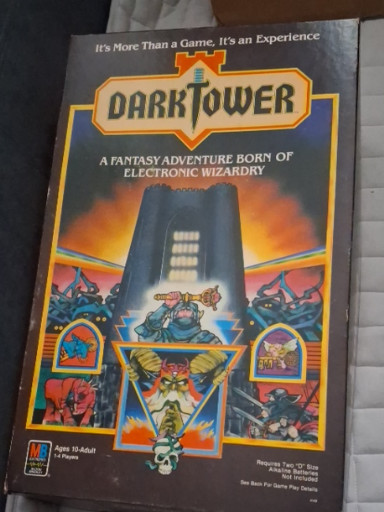 Milton Bradley 'Dark Tower' electronic fantasy board game, 1981