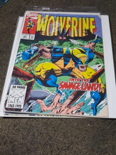 Marvel Comics 'Wolverine' #69 comic book from 1993