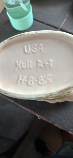 Hull Art Pottery vase or planter, USA, circa 1940s-1980s
