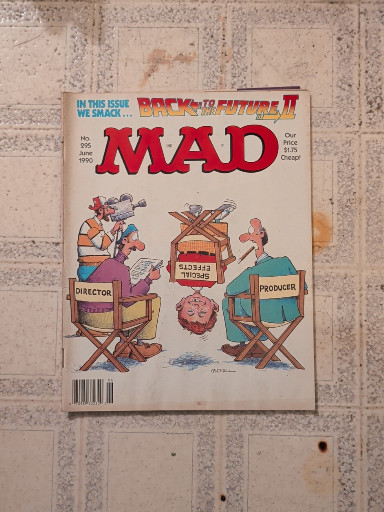 MAD Magazine issue #295, June 1990, featuring 'Back to the Future II' parody