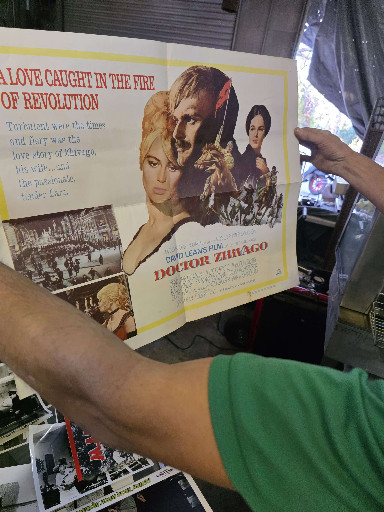 Vintage movie poster for 'Doctor Zhivago' (1965)