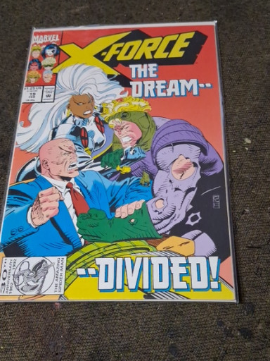 Marvel Comics X-Force #19 'The Dream - Divided!' comic book from February 1993