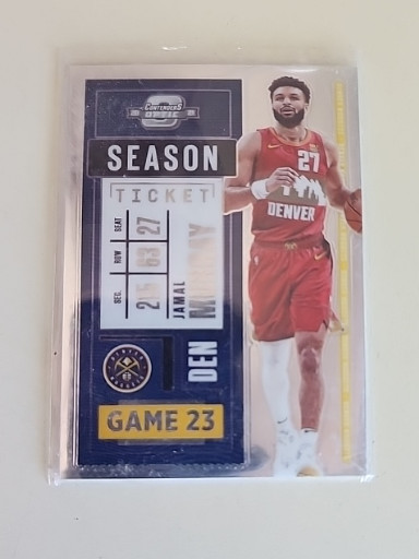 2020-21 Panini Contenders Optic Season Ticket basketball card #65 featuring Jamal Murray