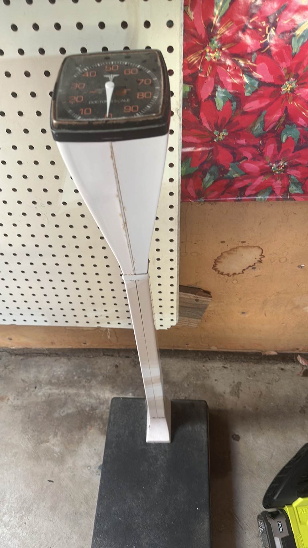 Metal doctor's scale by Health-O-Meter