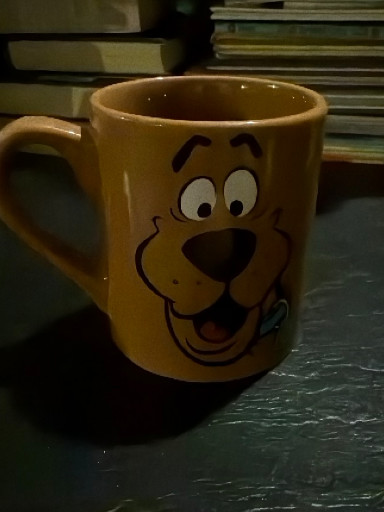 Ceramic mug featuring Scooby-Doo character design