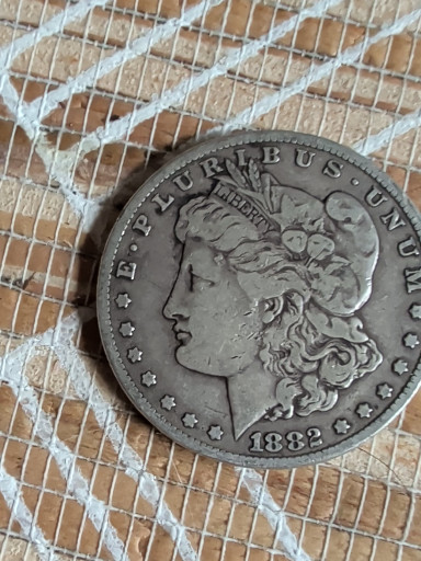 1882 Morgan Silver Dollar