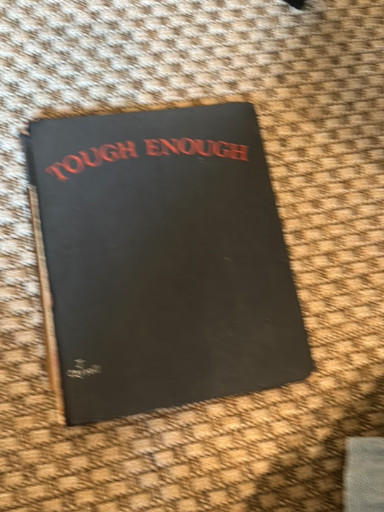 Hardcover book titled 'Tough Enough' by Ruth and Latrobe Carroll