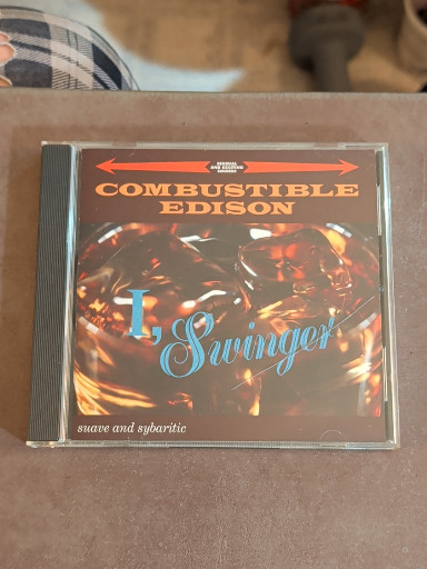 CD album titled 'I, Swinger' by Combustible Edison