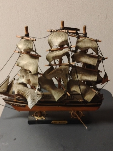 Wooden model ship 'Fragata Española 1780'