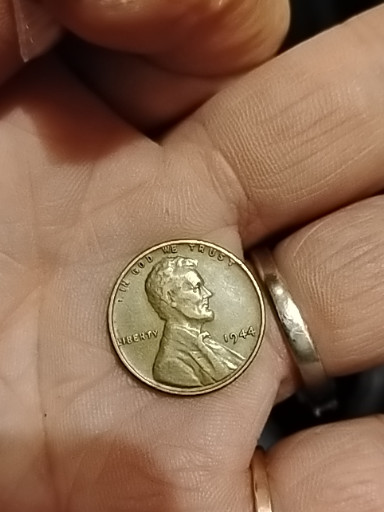 1944 Lincoln Wheat Penny, Philadelphia Mint (no mint mark)