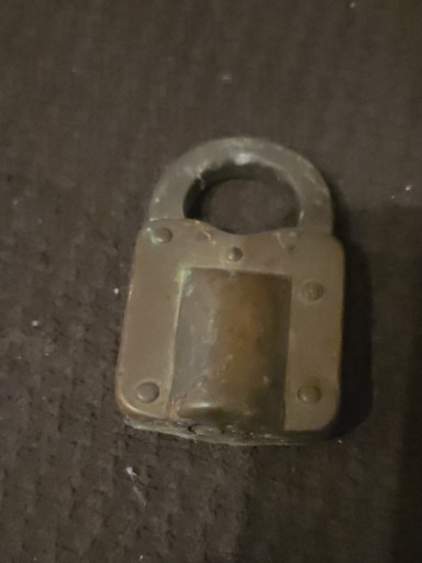 Vintage brass Corbin padlock