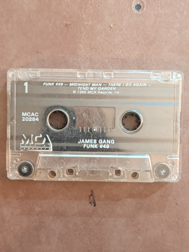 Audio cassette tape 'Funk #45' by James Gang