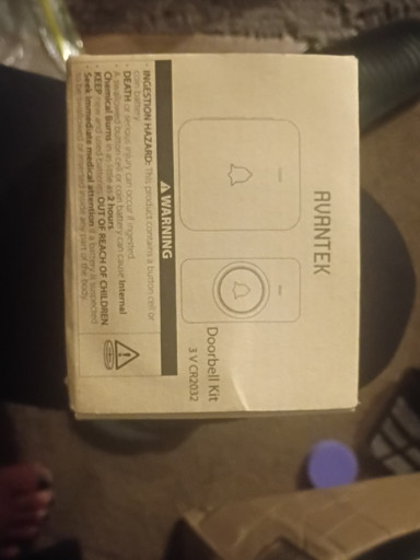 Wireless doorbell kit model CW-11 by AVANTEK