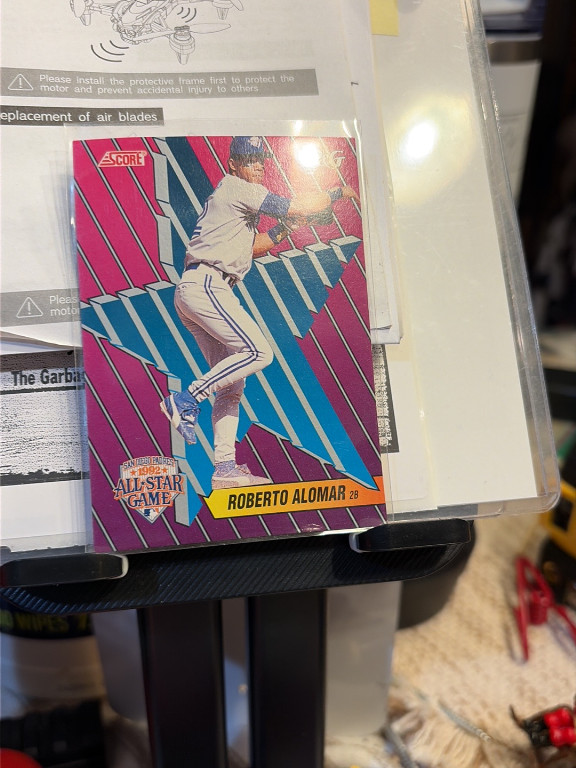 1992 Score Procter & Gamble All-Star Game baseball card featuring Roberto Alomar