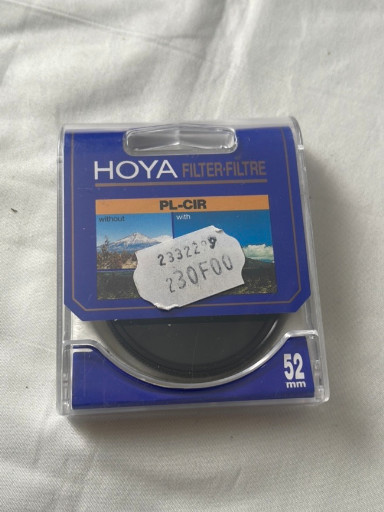 Filtre polarisant circulaire Hoya PL-CIR de 52 mm