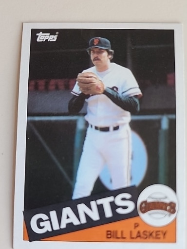 1985 Topps Baseball Card #331 'Bill Laskey' by Topps