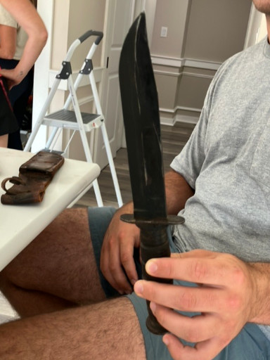 Original WWII Camillus USMC combat knife