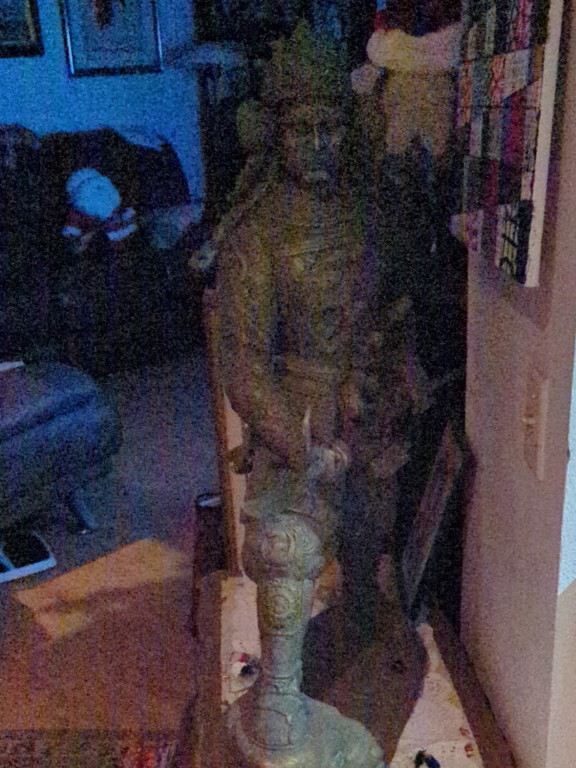 Bronze gilt statue of Zhenwu (Xuanwu), Chinese Daoist deity