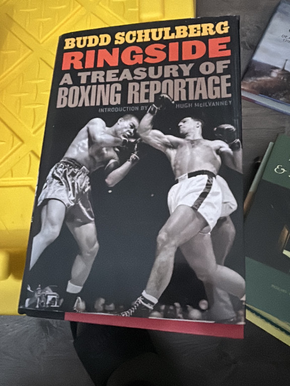 Libro 'Ringside: A Treasury of Boxing Reportage' por Budd Schulberg