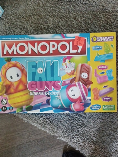 Board game 'Monopoly Fall Guys Ultimate Knockout Edition' by Hasbro