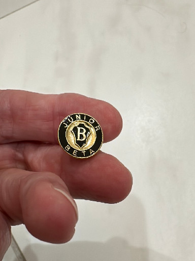Enamel lapel pin for National Junior Beta Club