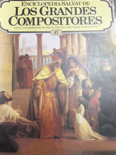 Enciclopedia Salvat de Los Grandes Compositores, volumen 47, publicada por Salvat Editores