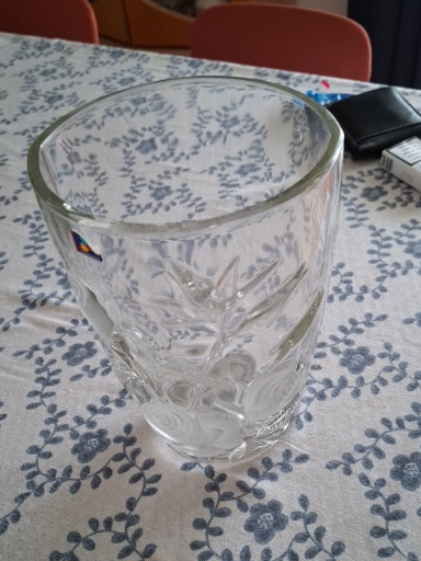 Geschliffene Bleikristallvase